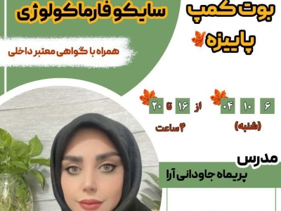 بوت کمپ سایکوفارماکولوژی 
